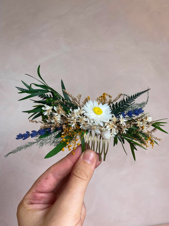 Custom Natural Dried Flower Wedding Set for Jessica