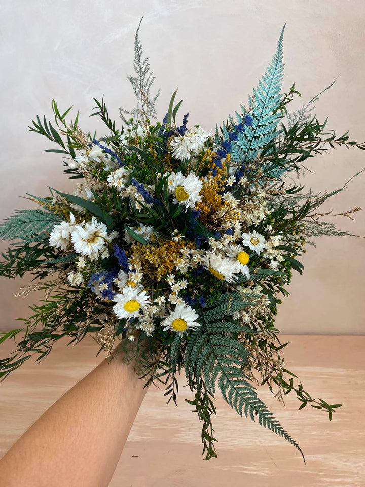 Custom Natural Dried Flower Wedding Set for Jessica