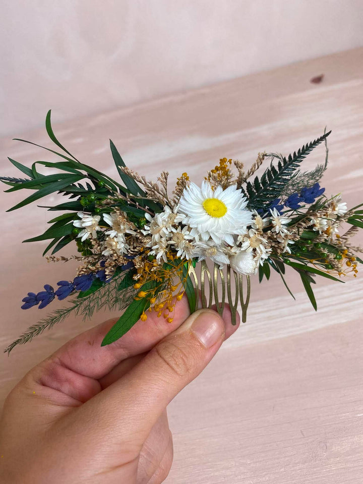 Custom Natural Dried Flower Wedding Set for Jessica