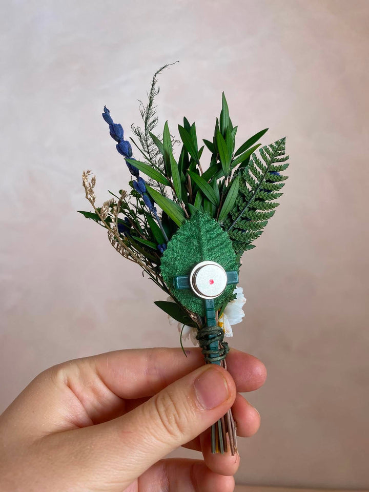 Custom Natural Dried Flower Wedding Set for Jessica