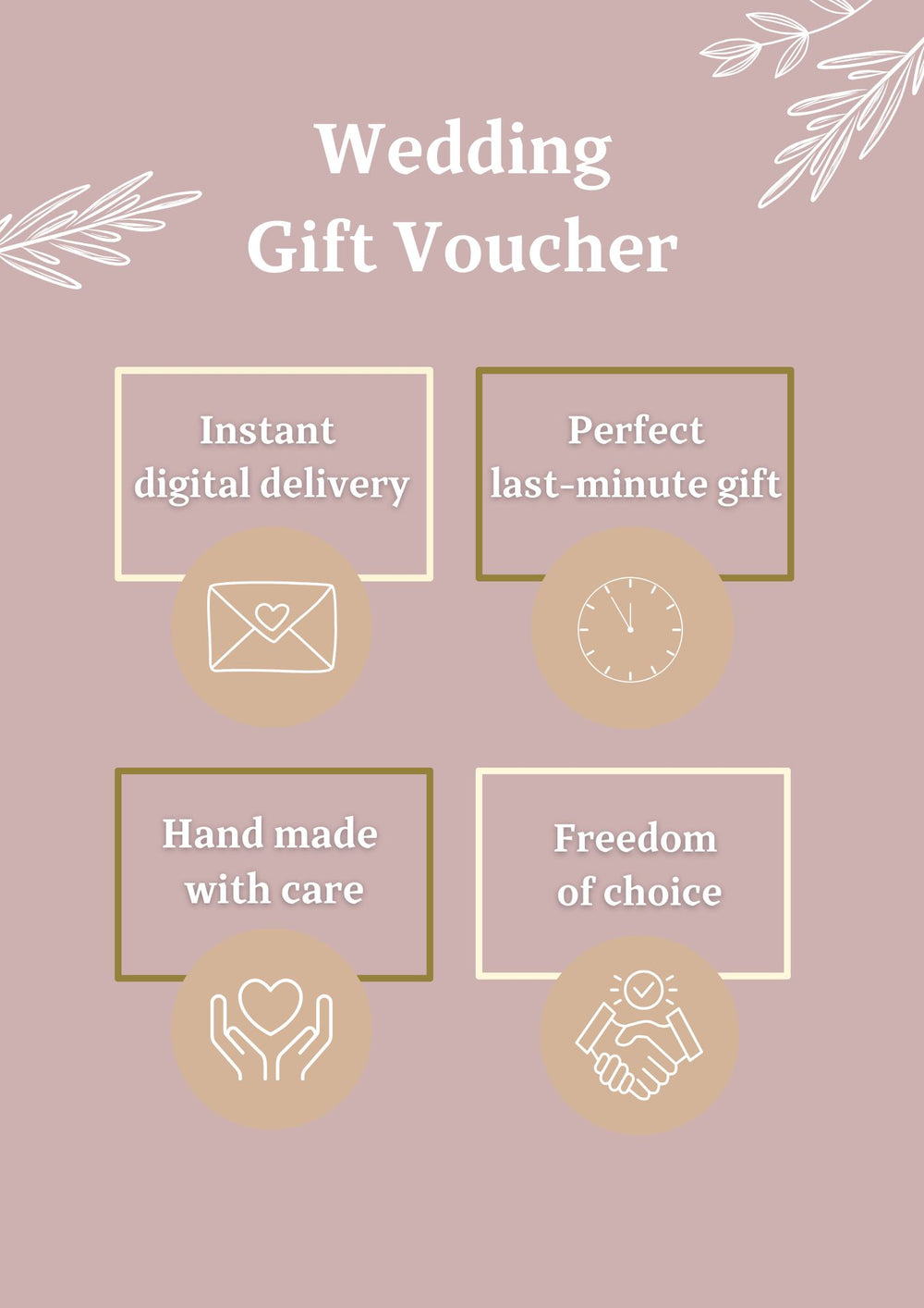 Wedding Gift card – handmade floral hair accessory by magaela