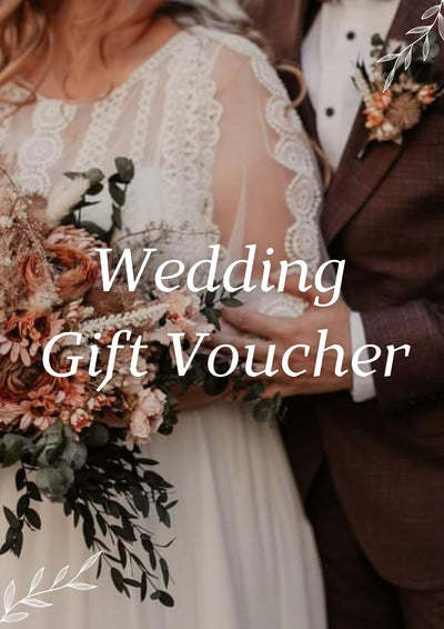 Wedding Gift card – handmade floral hair accessory by magaela