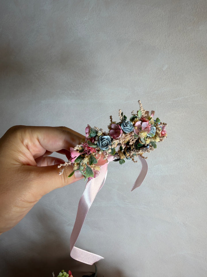 Floral Bridesmaid Wrist Corsage - LISA