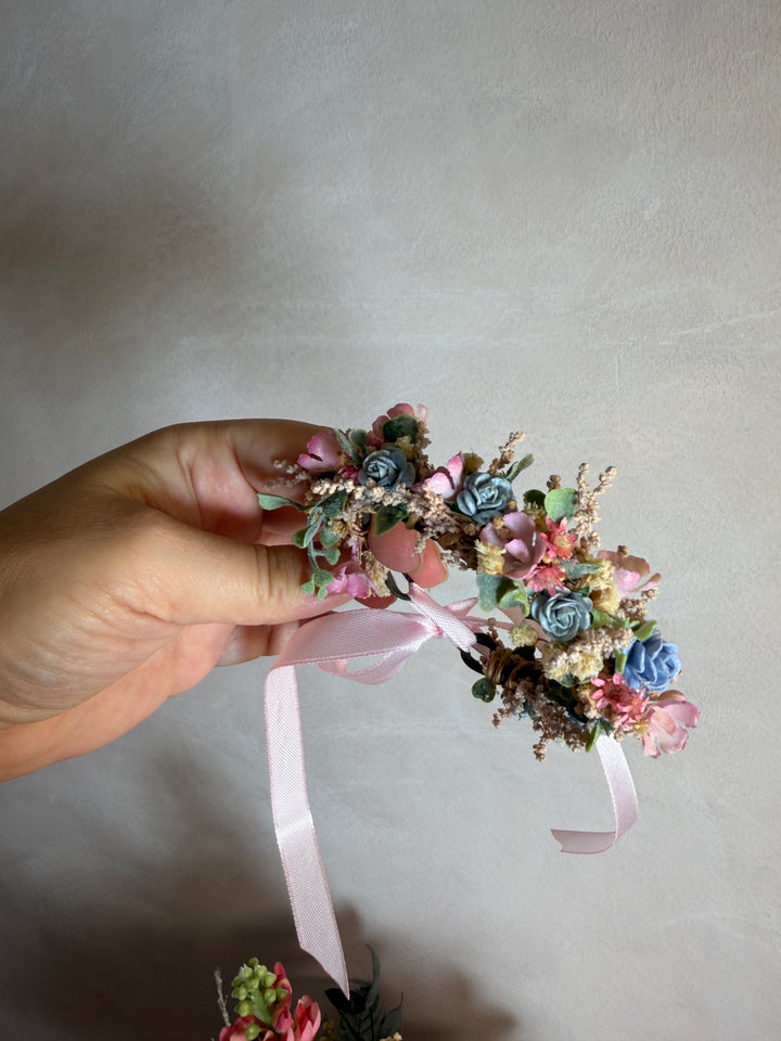 Floral Bridesmaid Wrist Corsage - LISA