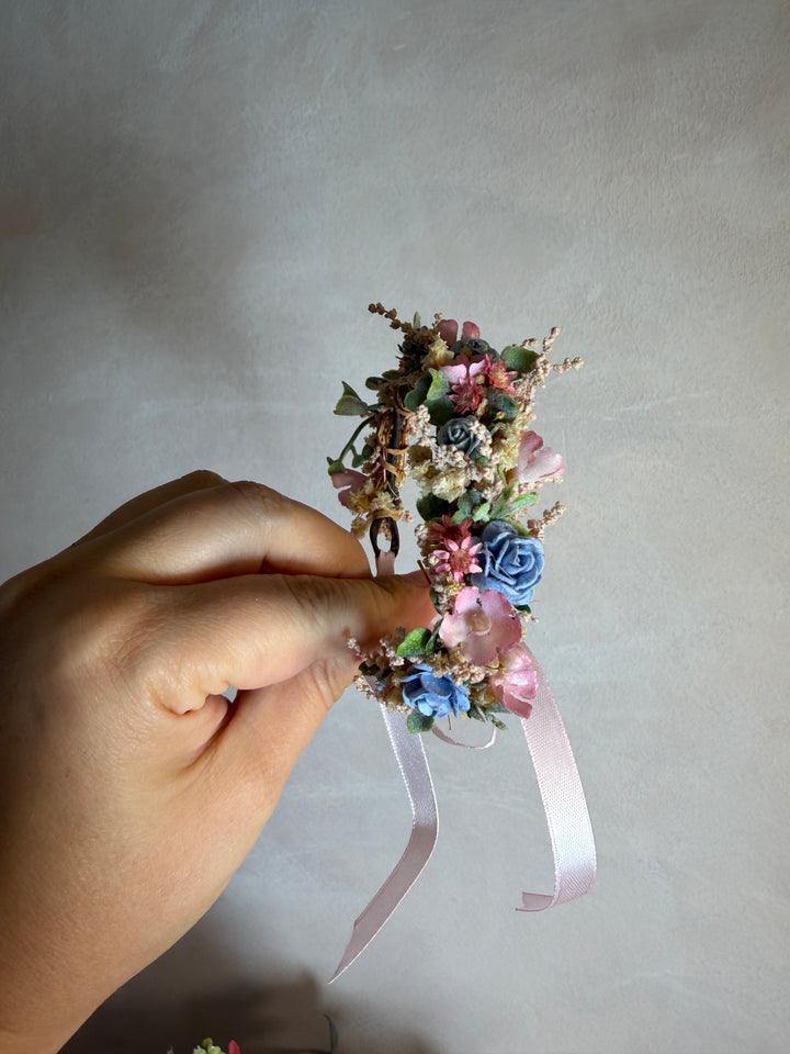 Floral Bridesmaid Wrist Corsage - LISA