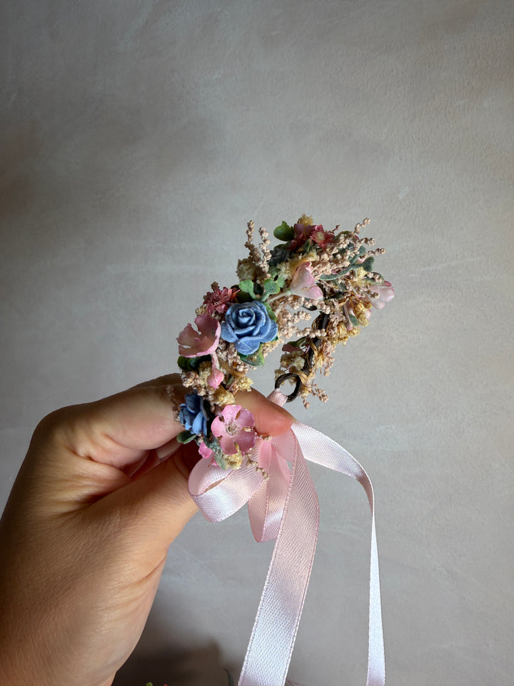 Floral Bridesmaid Wrist Corsage - LISA