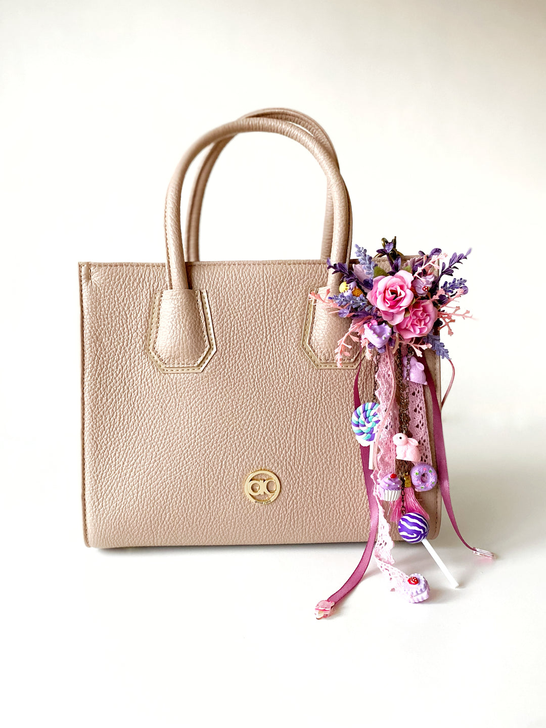 Candy Rose Garden Taschenanhänger | Nur ein Original-Einzelstück