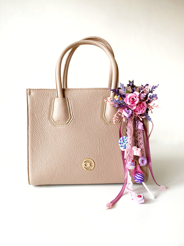 Candy Rose Garden Taschenanhänger | Nur ein Original-Einzelstück
