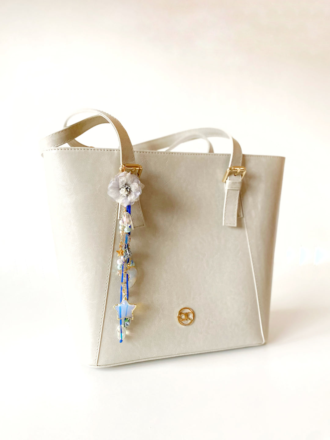 Moonlit Bloom Opalite Bag Charm | Only One Original Piece