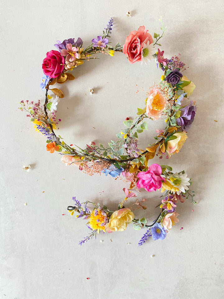 Rapunzel Flower Hair Collection - Braid, Clips and Hair Pins