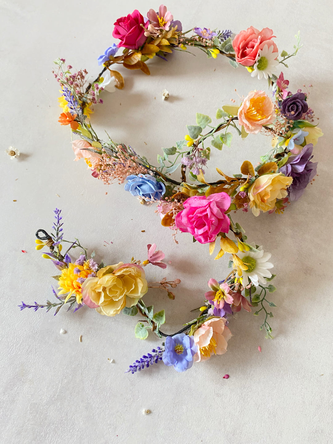 Rapunzel Flower Hair Collection - Braid, Clips and Hair Pins