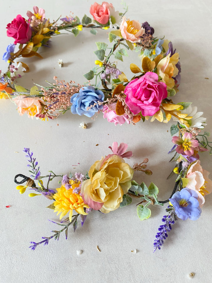 Rapunzel Flower Hair Collection - Braid, Clips and Hair Pins