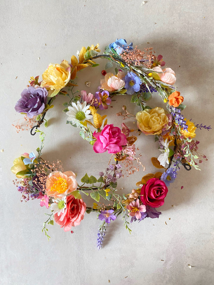 Rapunzel Flower Hair Collection - Braid, Clips and Hair Pins