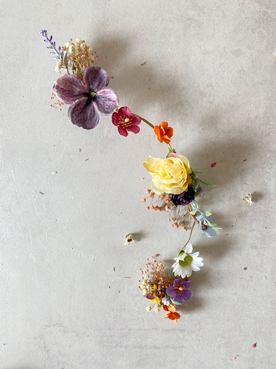 Rapunzel Flower Hair Collection - Braid, Clips and Hair Pins