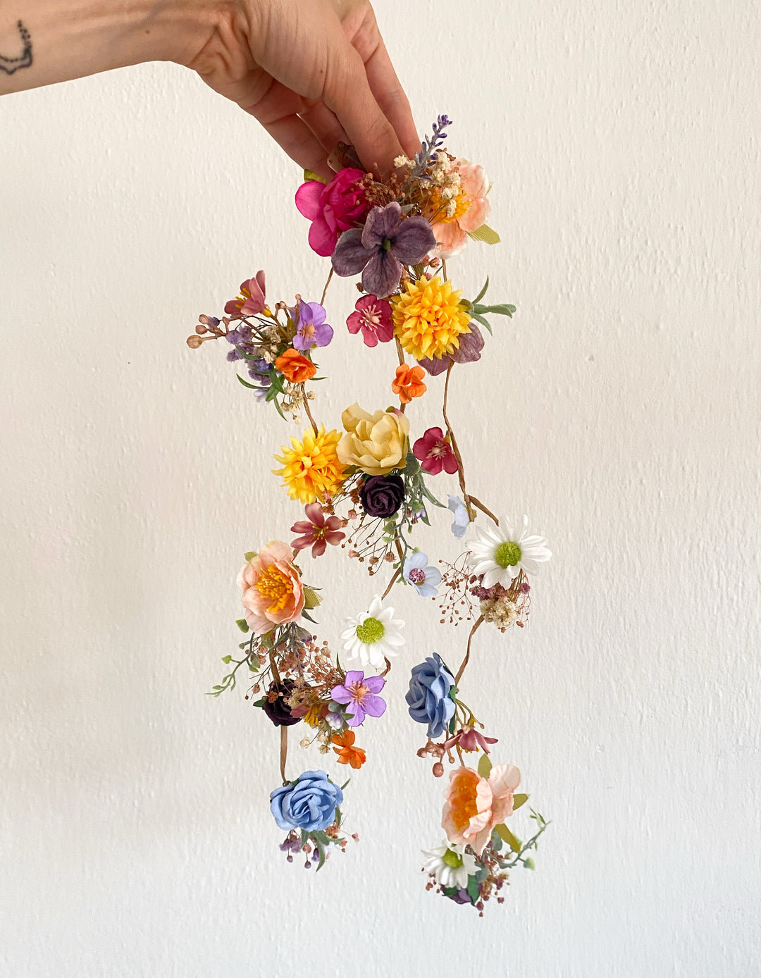 Rapunzel Flower Hair Collection - Braid, Clips and Hair Pins