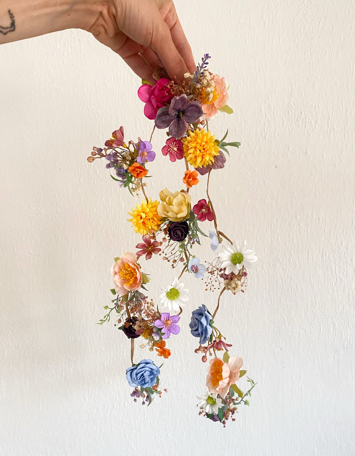 Rapunzel Flower Hair Collection - Braid, Clips and Hair Pins