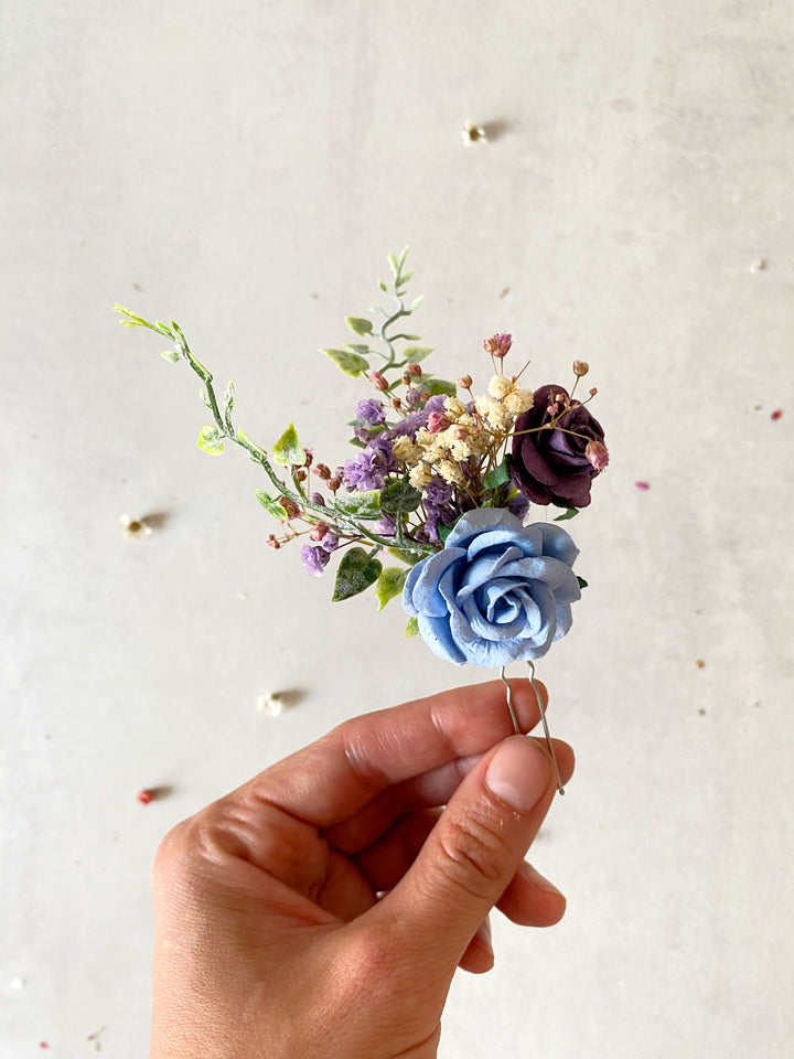 Rapunzel Flower Hair Collection - Braid, Clips and Hair Pins