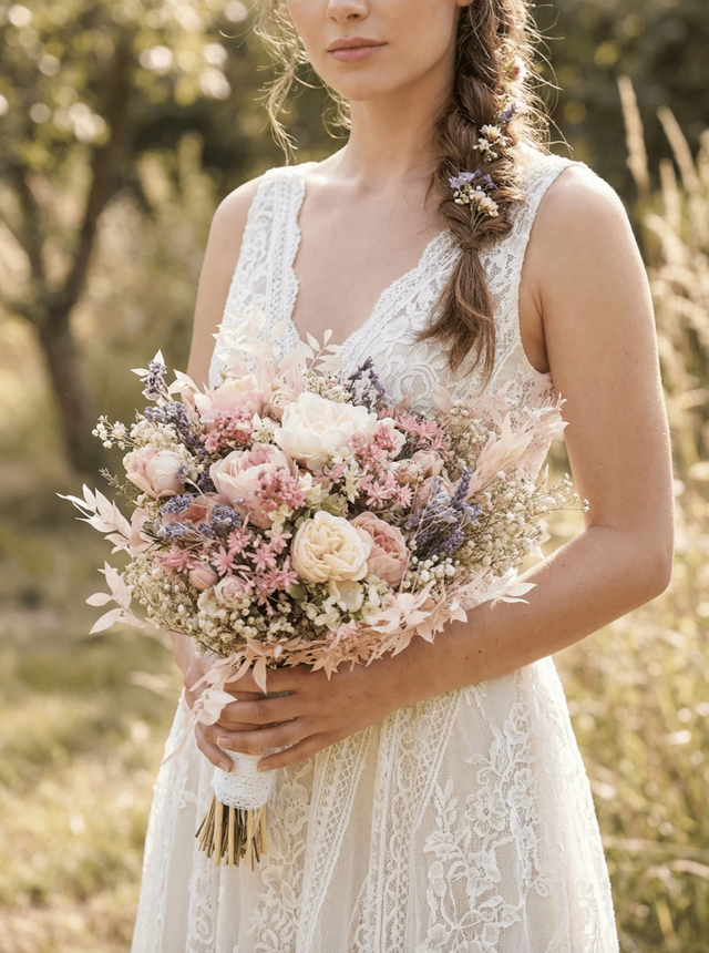 Pink Blush bridal bouquet