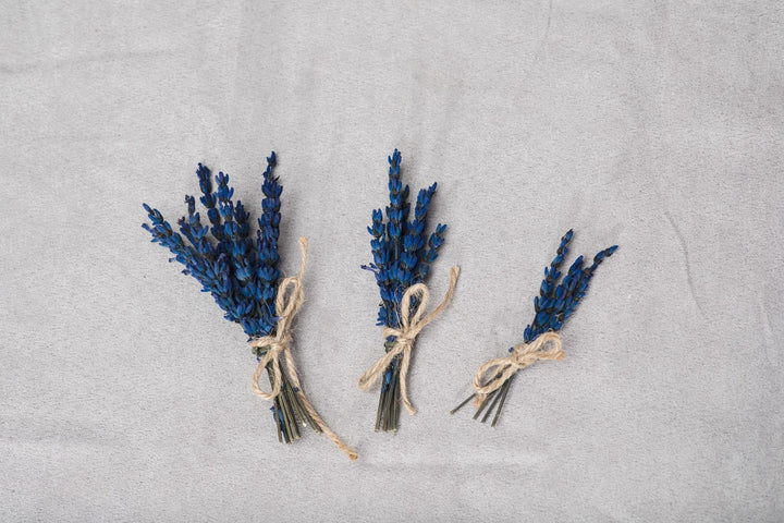 Lavender Boutonniere: Natural Provence Wedding Groom Buttonhole – handmade floral hair accessory by magaela