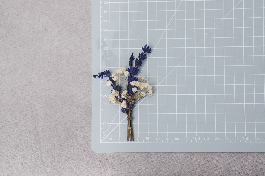 Lavender Boutonniere: Natural Provence Wedding Groom Buttonhole – handmade floral hair accessory by magaela