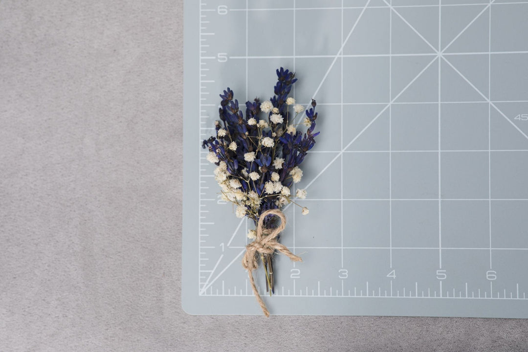 Lavender Boutonniere: Natural Provence Wedding Groom Buttonhole – handmade floral hair accessory by magaela