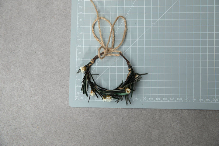 Olive Leaf & Rosemary Wedding Bracelet: Greenery Bridal Corsage – handmade floral hair accessory by magaela