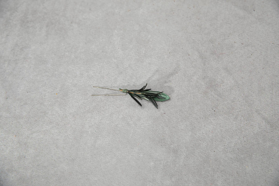 Greenery Wedding Hairpins: Handmade Rosemary & Olive Bridal Hair Accessories – handmade floral hair accessory by magaela