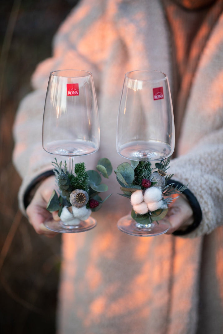 Floral Wedding Glasses: Cotton Flower Decoration, Handmade Magaela Accessories – handmade floral hair accessory by magaela