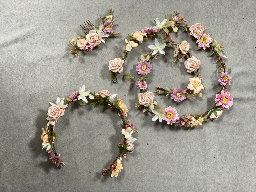 Custom Order Fee – handmade floral hair accessory by magaela