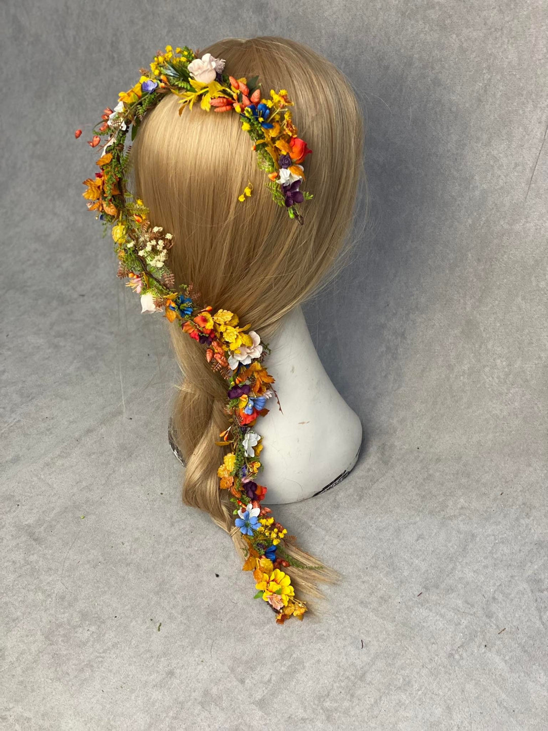 Custom Floral Accessory: 2 flower alligator clips, 1 flower boutonniere, 1 flower brooch – handmade floral hair accessory by magaela