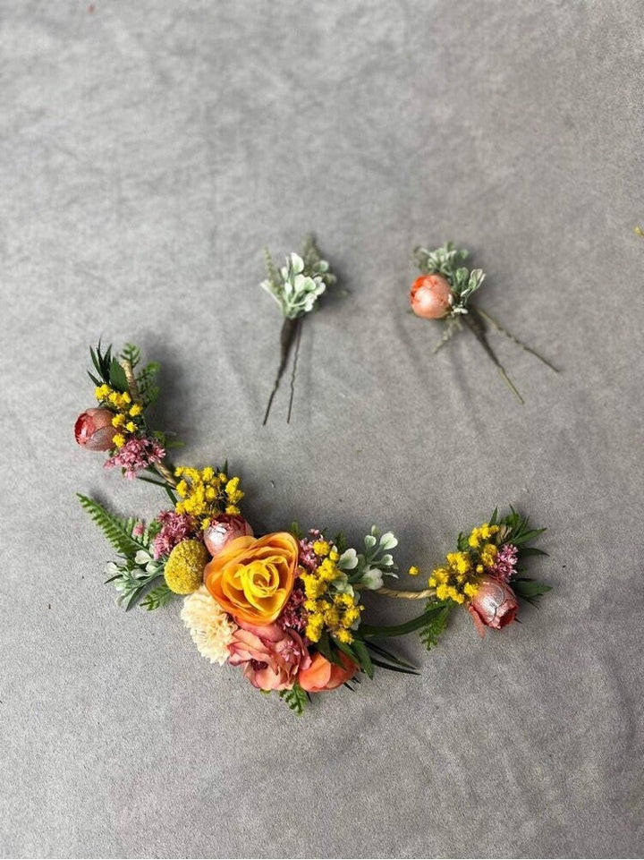 Custom Order Fee – handmade floral hair accessory by magaela