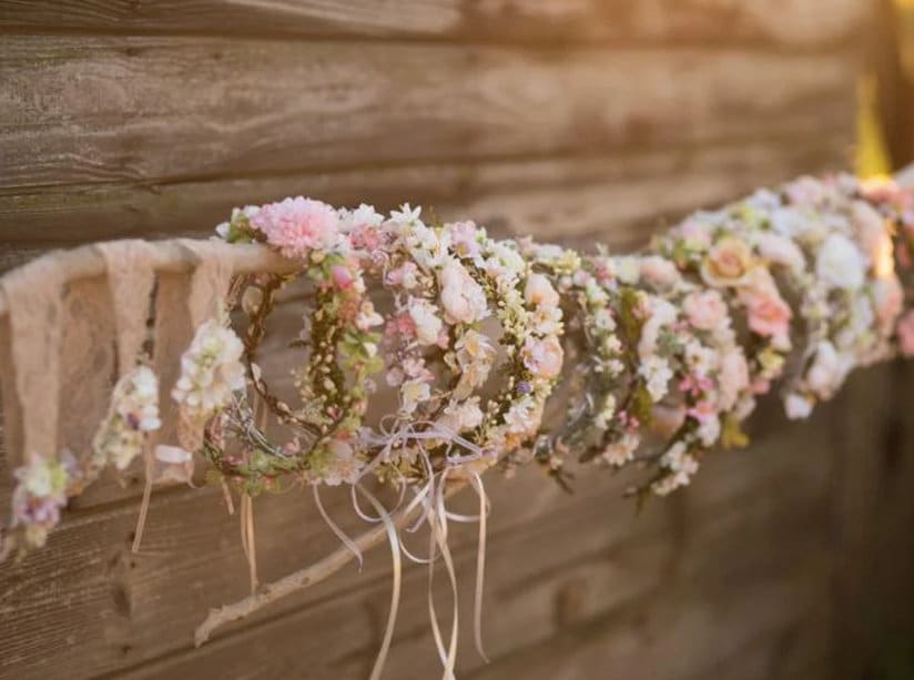Flower Frida headband – handmade floral hair accessory by magaela