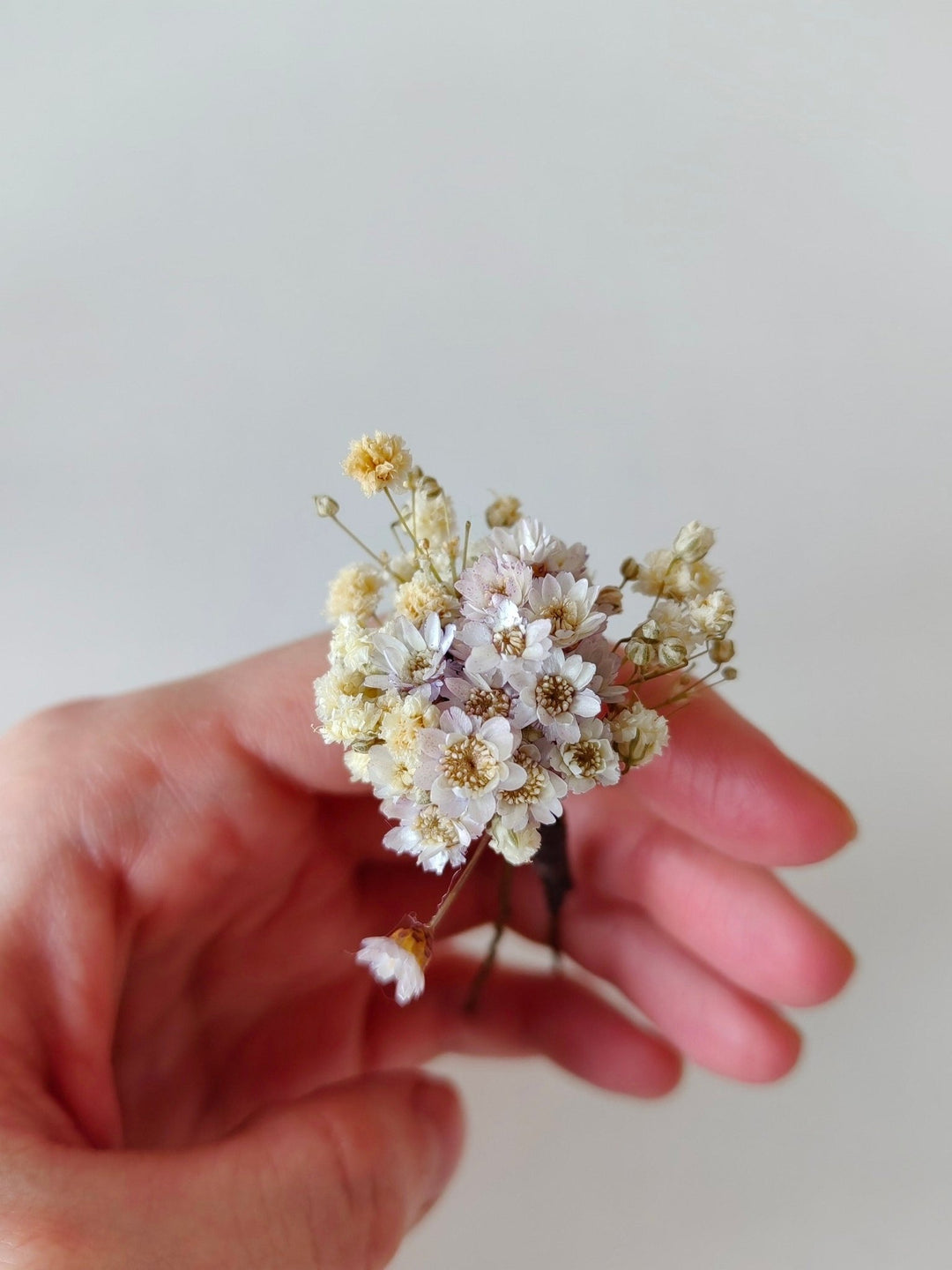 Dried Lavender Hair Pins: Romantic Wedding Hair Accessories – handmade floral hair accessory by magaela