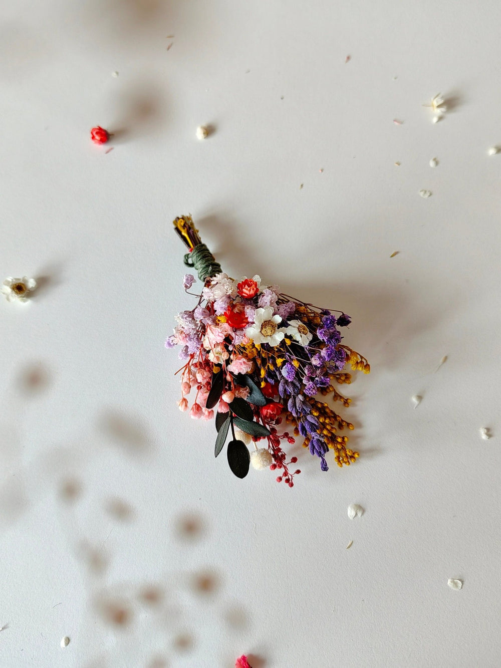 Colorful Meadow Boutonniere: Groom Accessory, Garden Wedding – handmade floral hair accessory by magaela