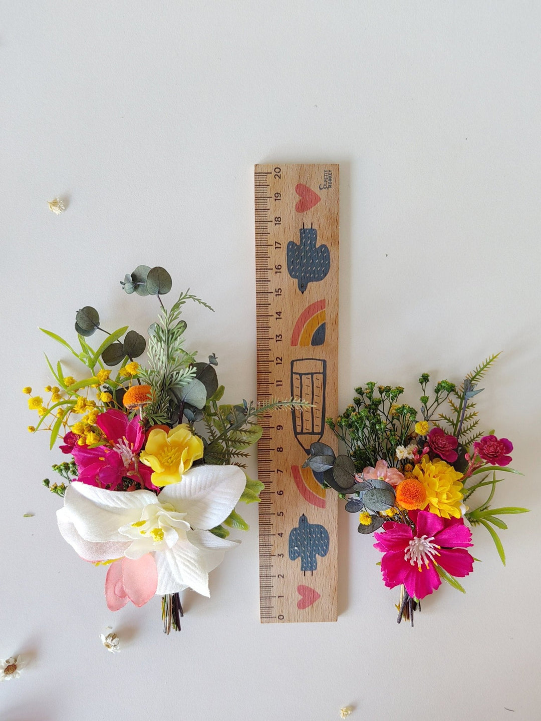 Tropical Wedding Flower Accessory Set: Plumeria Hair Comb & Boutonniere – handmade floral hair accessory by magaela