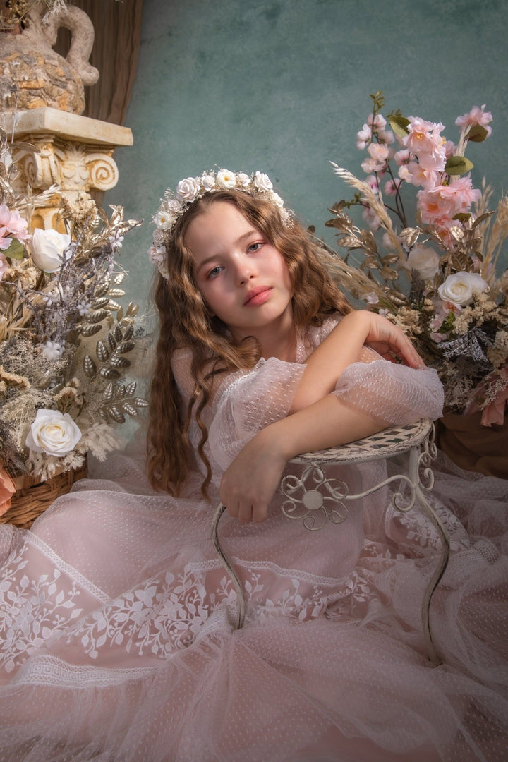 Ivory Flower Headband: Wedding Bridal Hair Accessory – handmade floral hair accessory by magaela