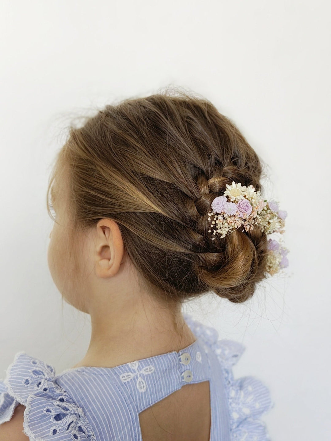 Pastel Flower Hairpins: Romantic Wedding Bridal Hair Accessory – handmade floral hair accessory by magaela