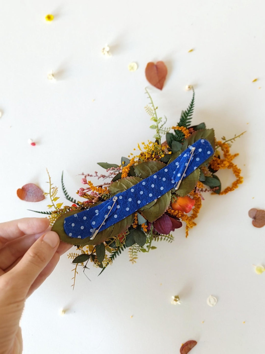 Autumn Rustic Brooch Boutonniere: Burgundy Fall Wedding Corsage – handmade floral hair accessory by magaela