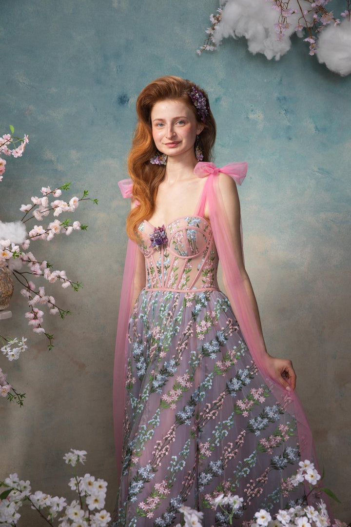 Purple Glam Flower Brooch: Luxury Floral Jewelry with Pearls & Lace (Limited Edition) – handmade floral hair accessory by magaela