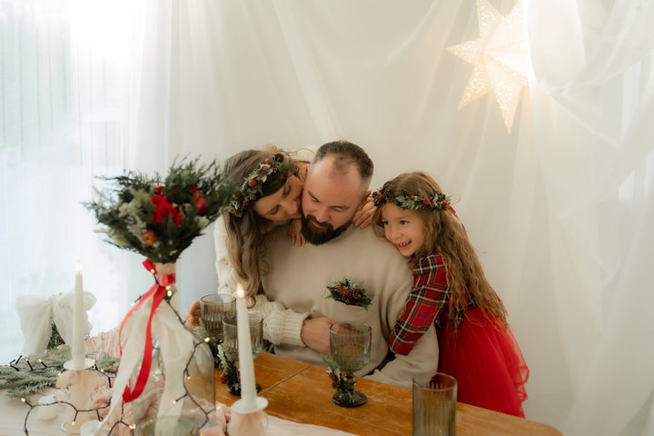 Christmas Pocket Boutonniere with red apple: Woodland Wedding Groom Corsage – handmade floral hair accessory by magaela