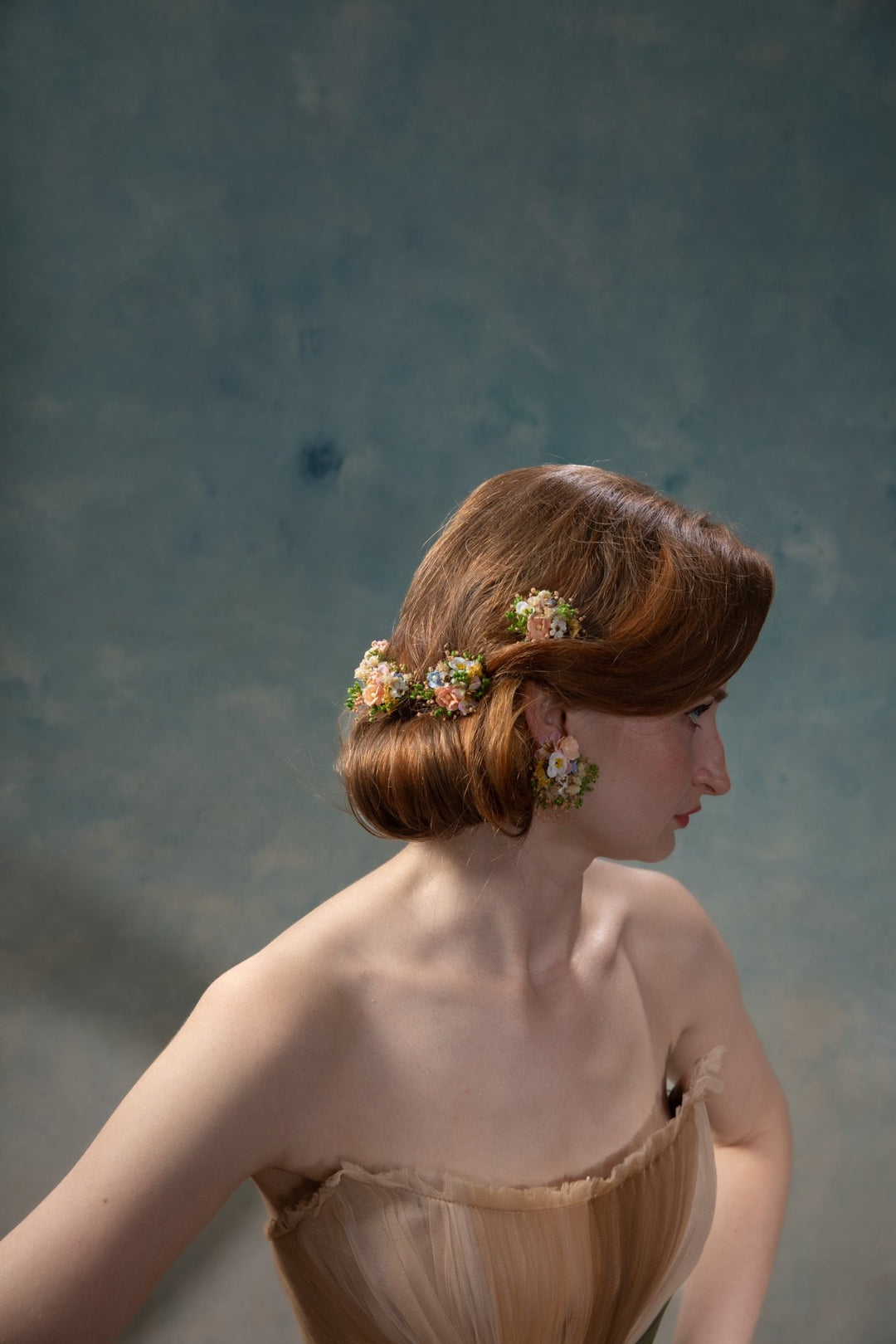 Wildflower Hair Pins: Bridal Meadow Flower Bobby Pins – handmade floral hair accessory by magaela