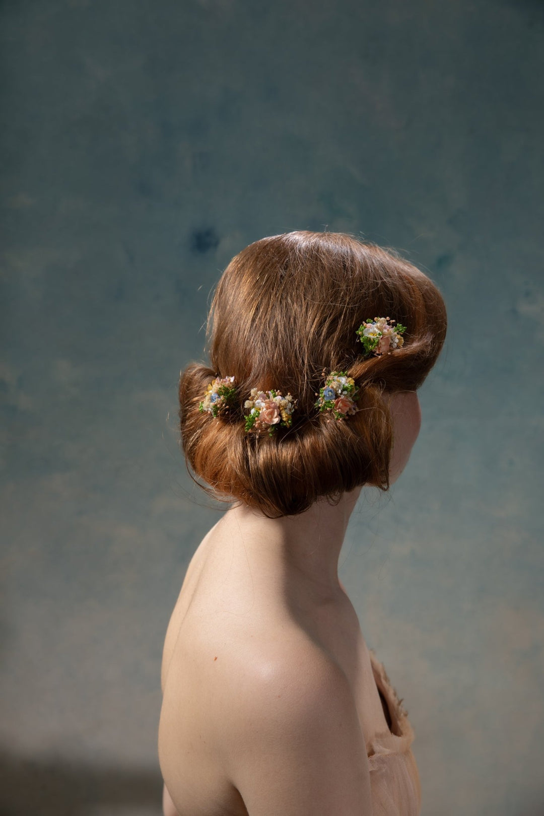Wildflower Hair Pins: Bridal Meadow Flower Bobby Pins – handmade floral hair accessory by magaela