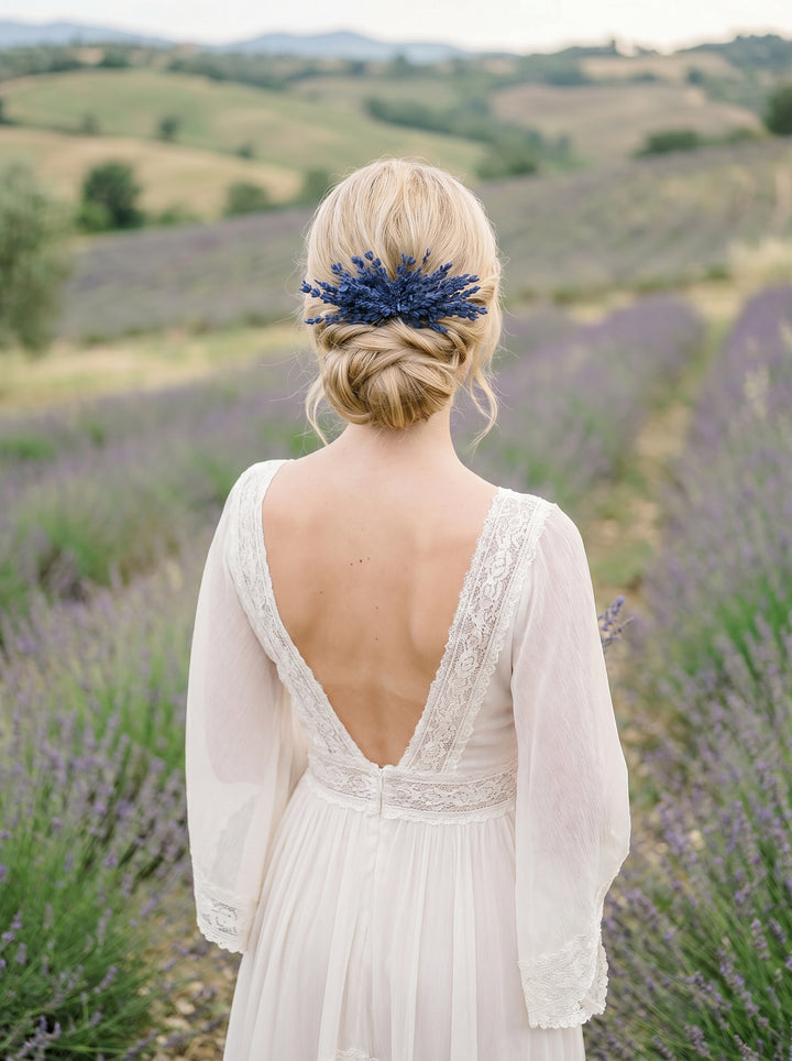 Lavender Wedding Boutonnieres – Rustic Minimalist Buttonholes