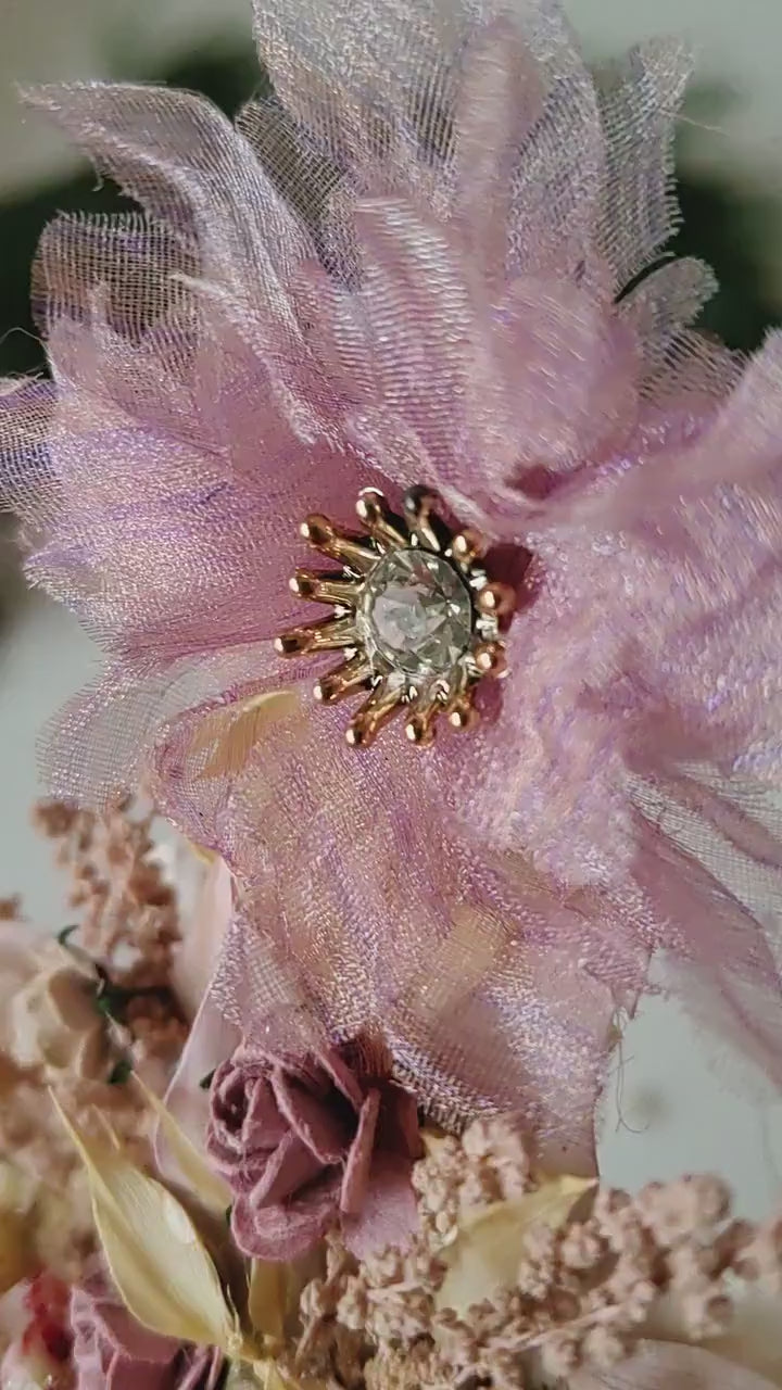 Rose Gold Christmas Tree Decoration: Fairycore Ornament