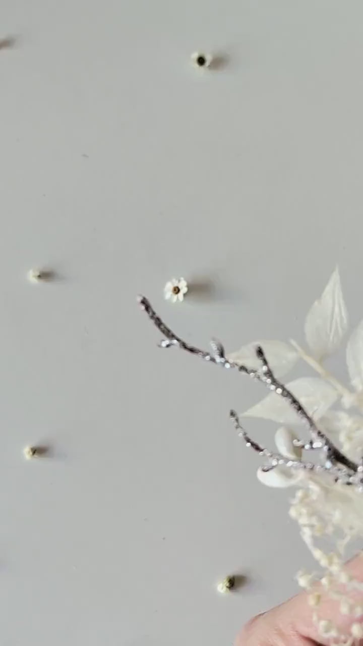 Winter Doe Brooch: Handmade Holiday Jewelry