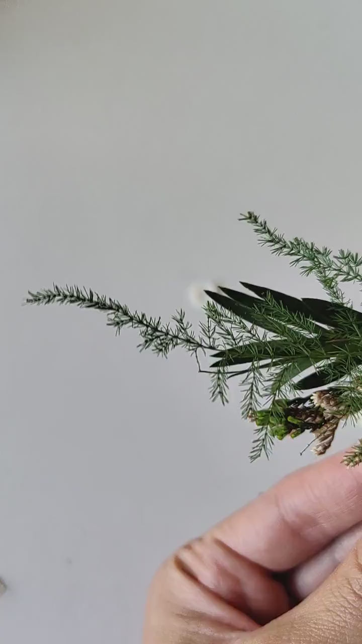 Pine Cone Bridal Hair Comb: Woodland Wedding Hair Accessory