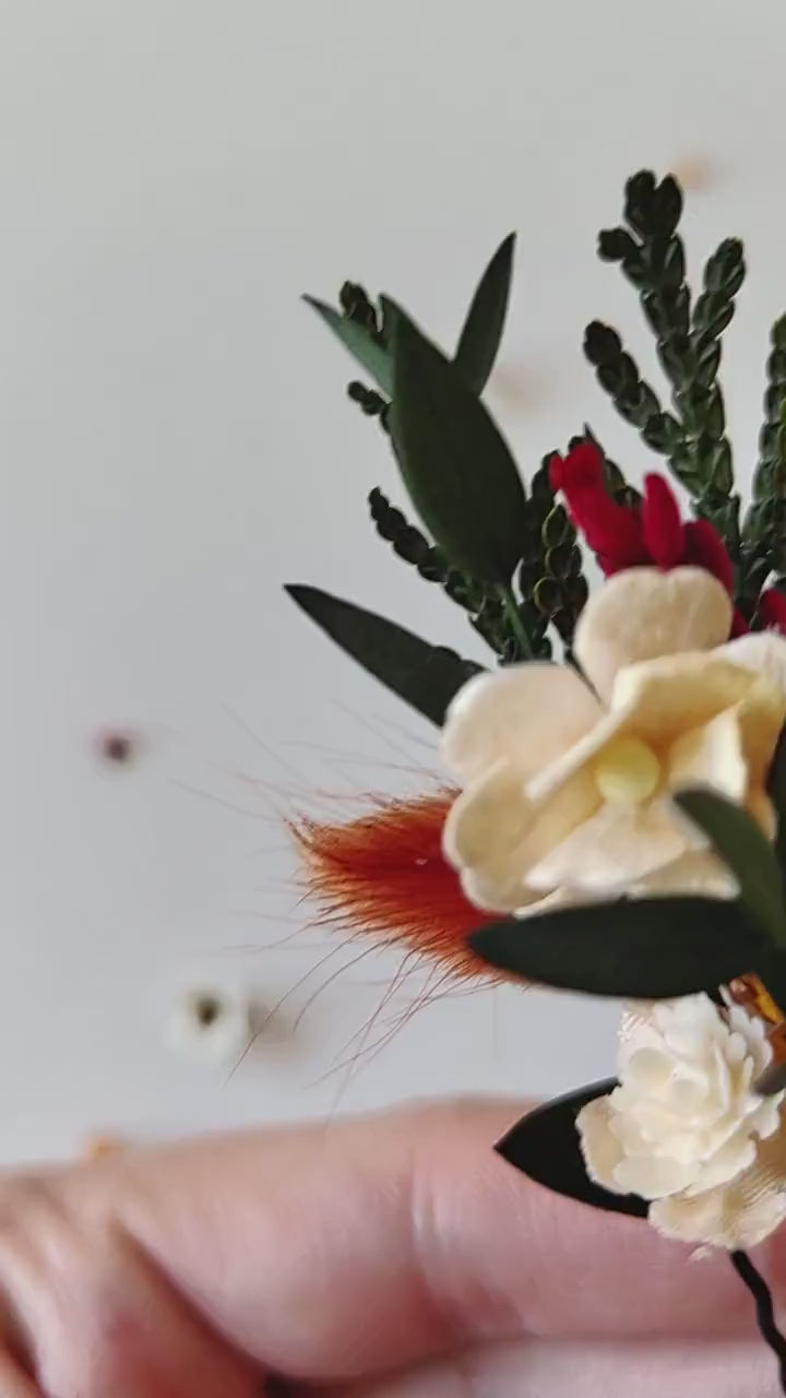 Terracotta Hair Pins