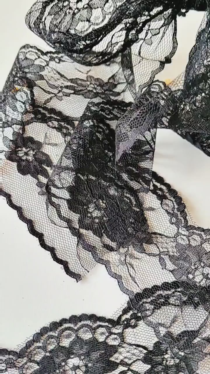 Gothic Black Flower Crown: Halloween Wedding Hair Wreath