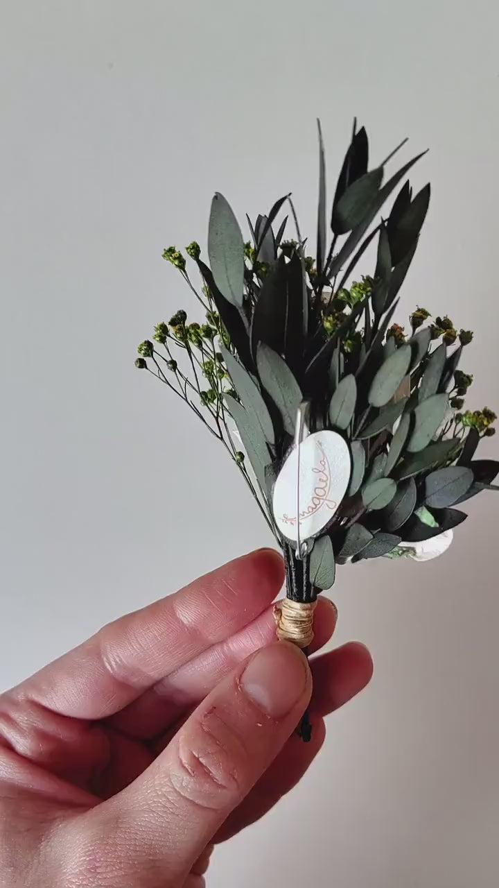 Blush Rose Boutonniere: Romantic Wedding Groom Accessory